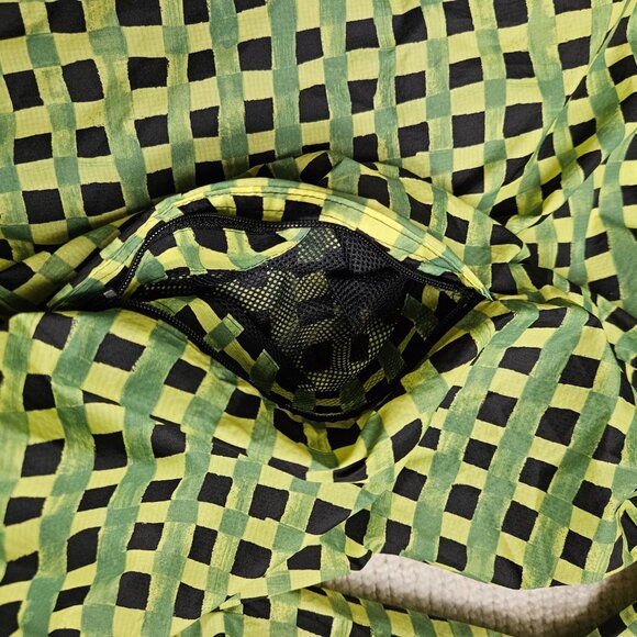 UNIQLO x Marni Packable Jacket Anorak XL Outdoor Athletic Casual Green Check - Picture 11 of 11